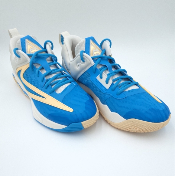 Nike GIANNIS IMMORTALITY 3 Phantom/Blue Basketball Shoes  DZ7533 002 - Picture 2 of 9